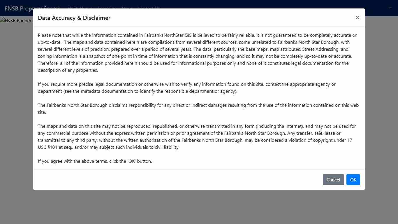 FNSB Property Search